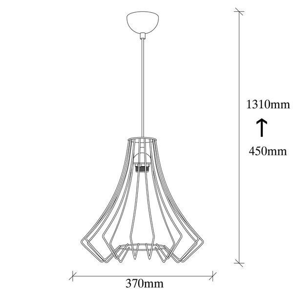 Opviq LustraLoom CopperGlow Chandelier | Opviq