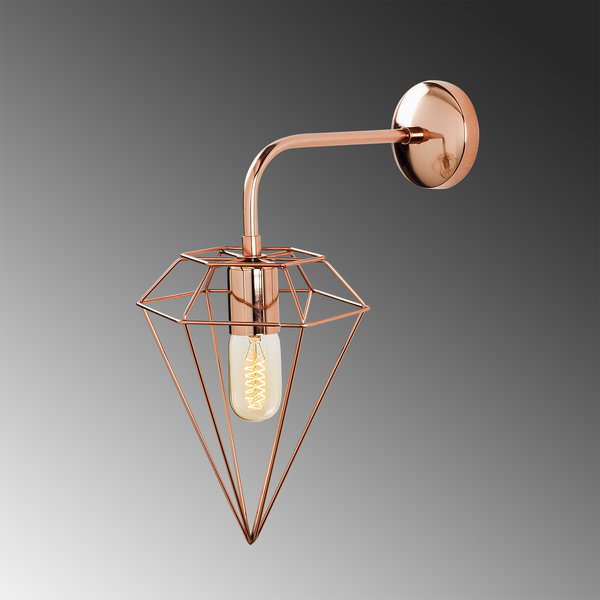 Opviq LustraLumina CopperGlow Wall Sconce | Opviq