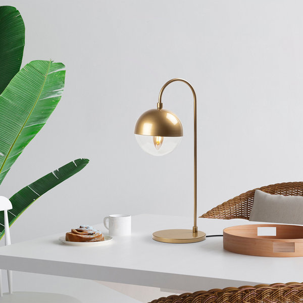 opviq LustraLux: Copper Glow Table Lamp | Opviq