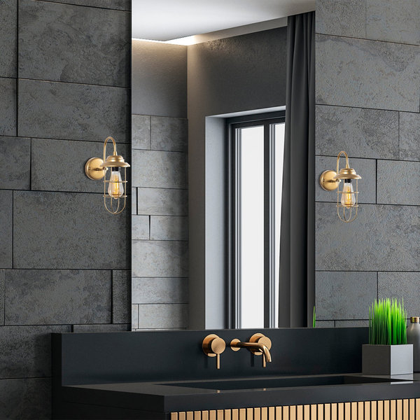 Opviq LustraLux Glam Metal Wall Light | Opviq