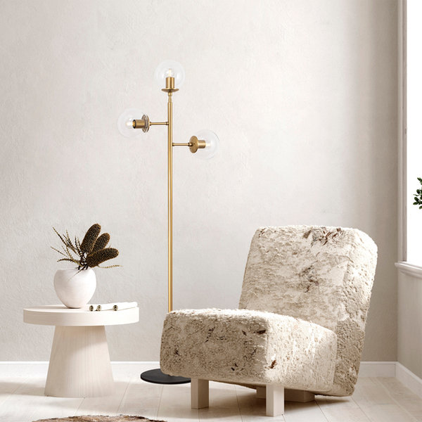 opviq LustraLux Modern Glow Floor Lamp | Opviq