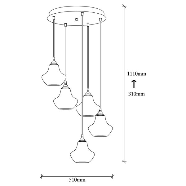Opviq LustraLux Nostalgique Chandelier | Opviq