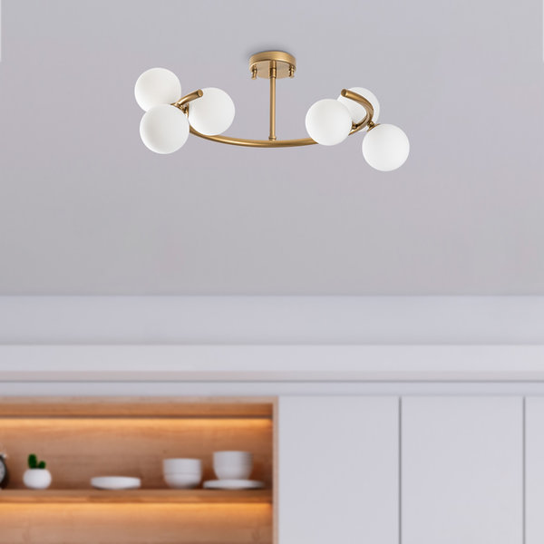 opviq LustraLuxe GlimmerSphere Chandelier | Opviq