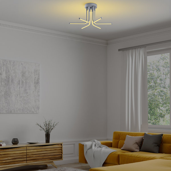 Opviq LustraLuxe: Grey Enchantment Chandelier | Opviq