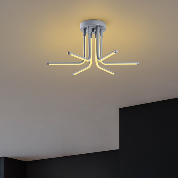 Opviq LustraLuxe: Grey Enchantment Chandelier | Opviq