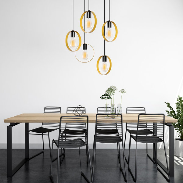 opviq LustraLuxe Halo Chandelier | Opviq