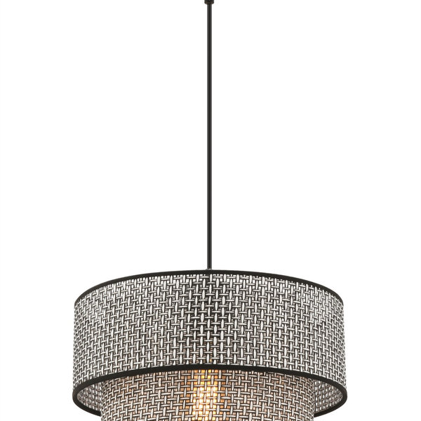 Opviq LustraMélange Grey Halo Chandelier | Opviq