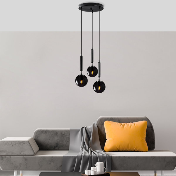 Opviq LustraNova Black Elegance Chandelier | Opviq