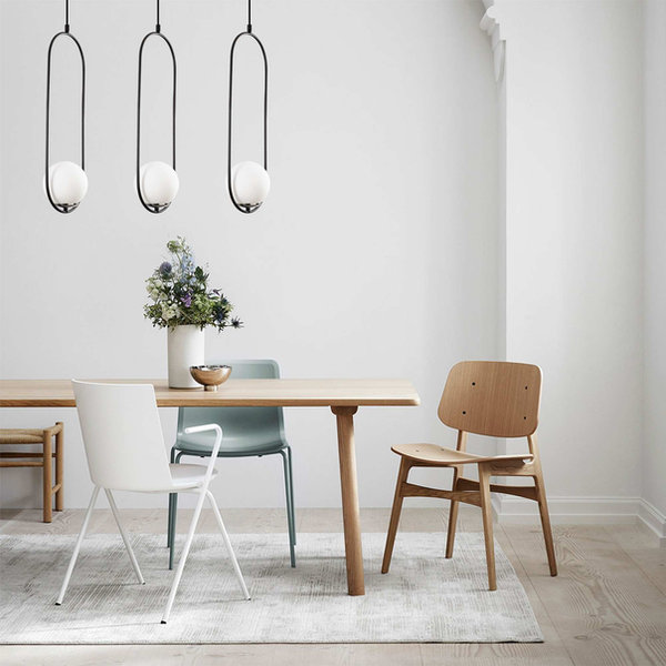 opviq LustraNova Black Elegance Chandelier | Opviq