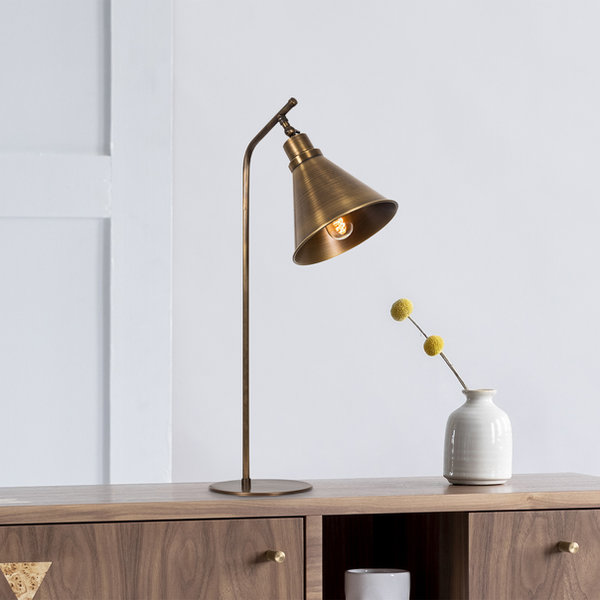 Opviq LustraNova CopperGlow Table Lamp | Opviq