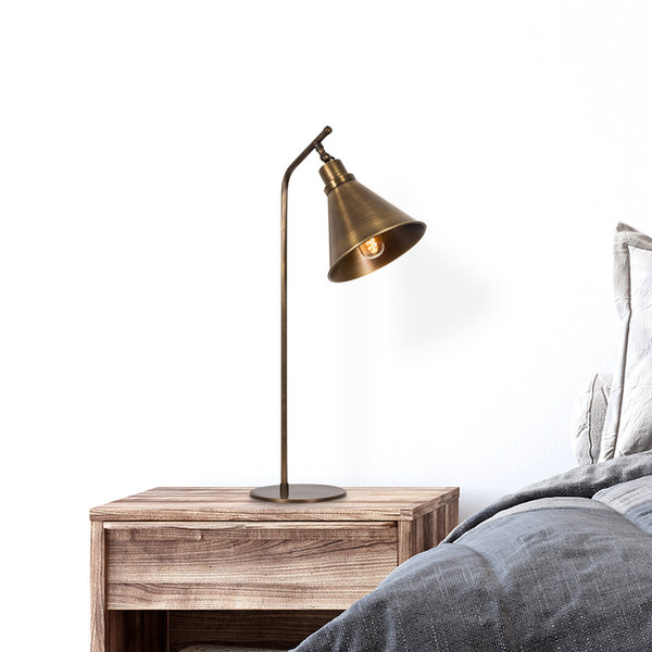 Opviq LustraNova CopperGlow Table Lamp | Opviq