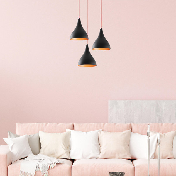 Opviq LustraNova: Crimson & Obsidian Elegance | Opviq