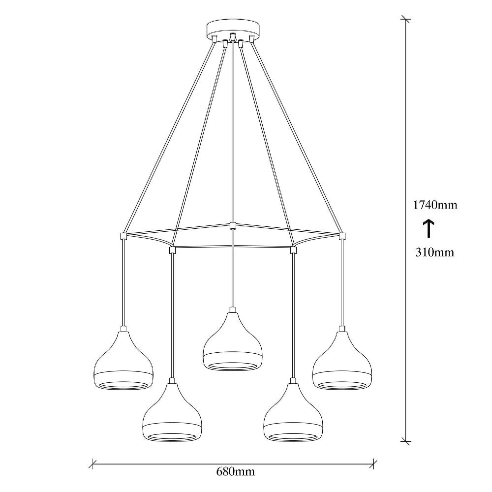 Opviq LustraNova Elegance Chandelier | Opviq