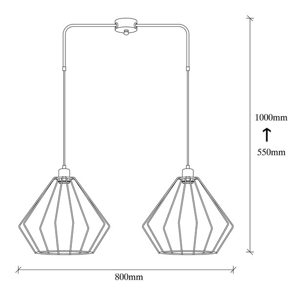 Opviq LustraNova Noir Chandelier | Opviq