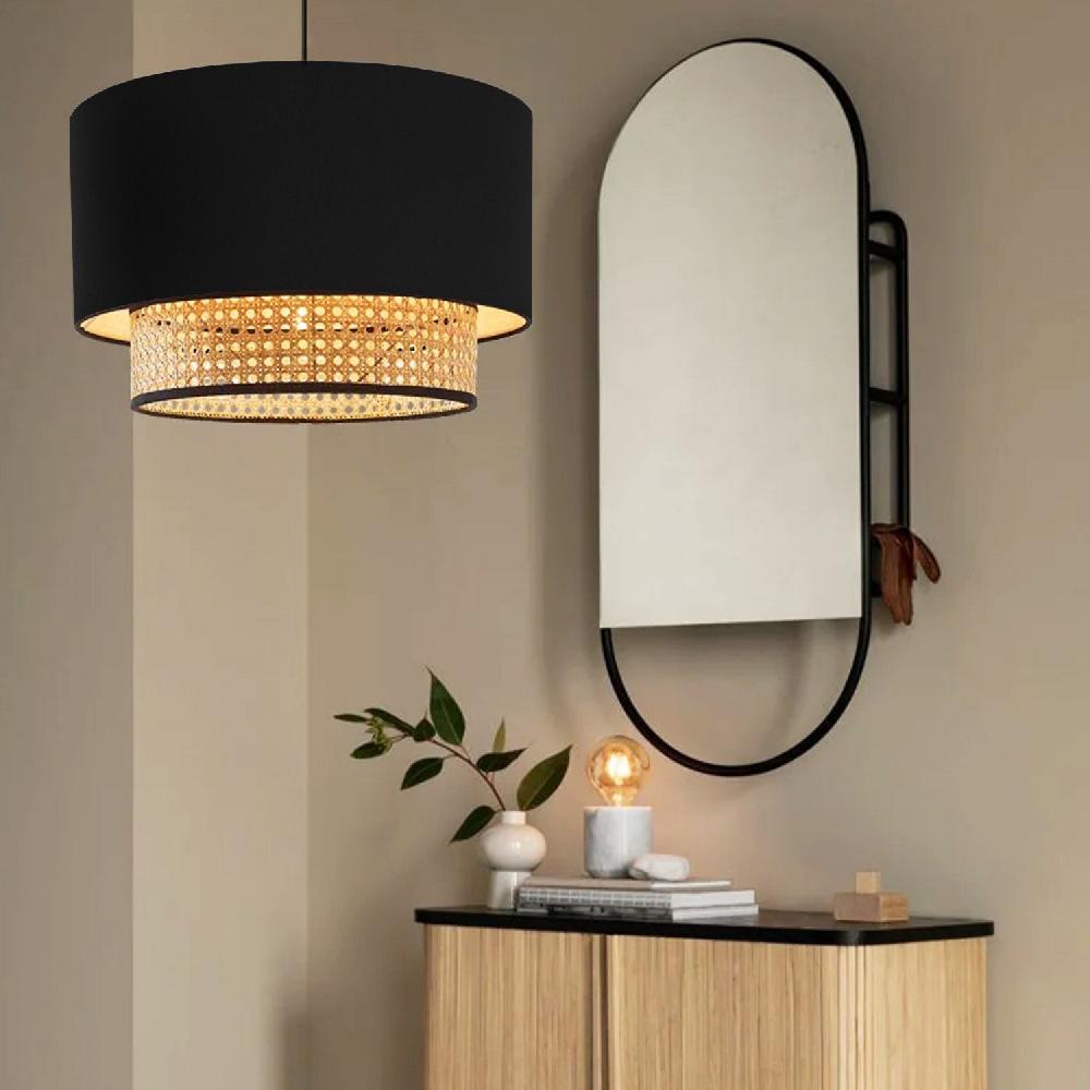 Opviq LustraRattan Noir Elegance Chandelier | Opviq