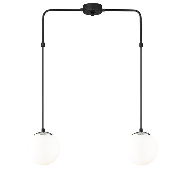 Opviq LustraVibe Black & White Chandelier | Opviq