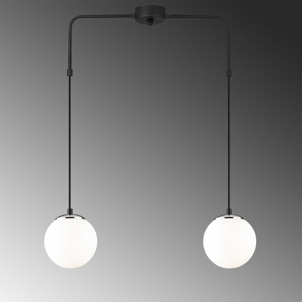 Opviq LustraVibe Black & White Chandelier | Opviq