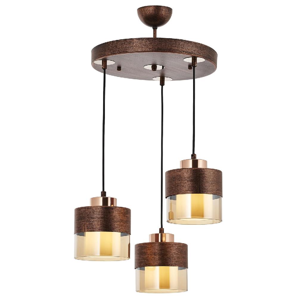 opviq LustraVibe Copper Charm Chandelier | Opviq