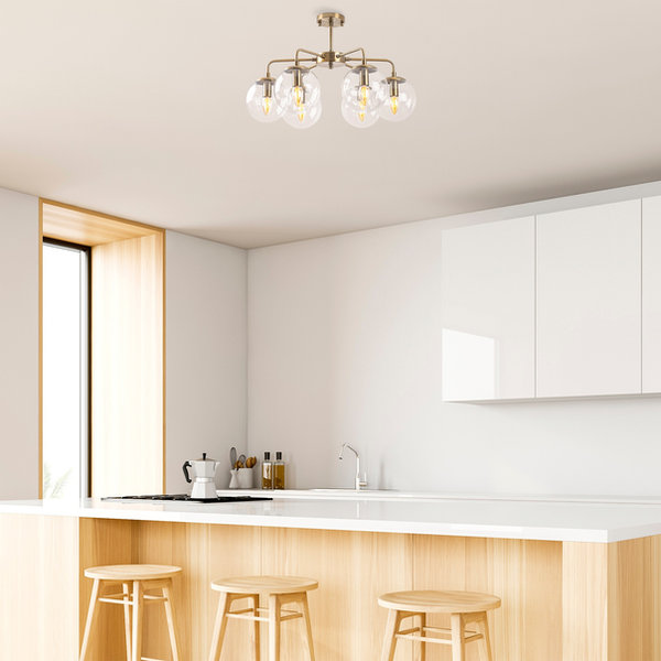 Opviq LustraVibe Copper Elegance Chandelier | Opviq