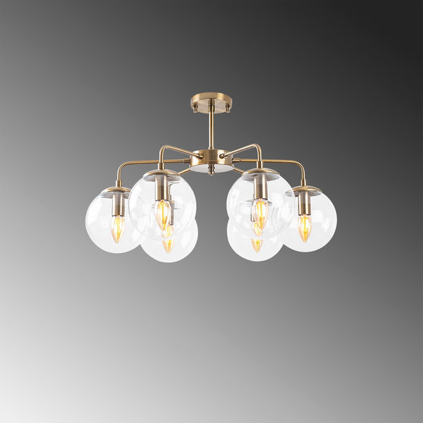 Opviq LustraVibe Copper Elegance Chandelier | Opviq