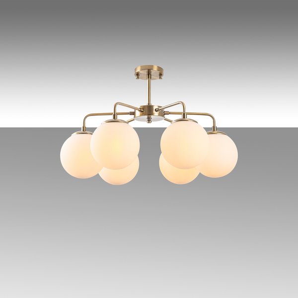 Opviq LustraVibe Copper Elegance Chandelier | Opviq