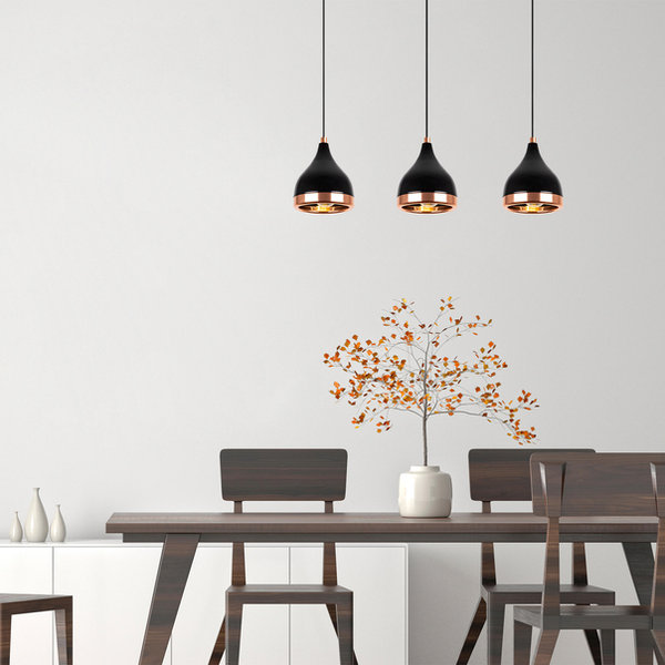 opviq LustraVibe CopperGlow Chandelier | Opviq