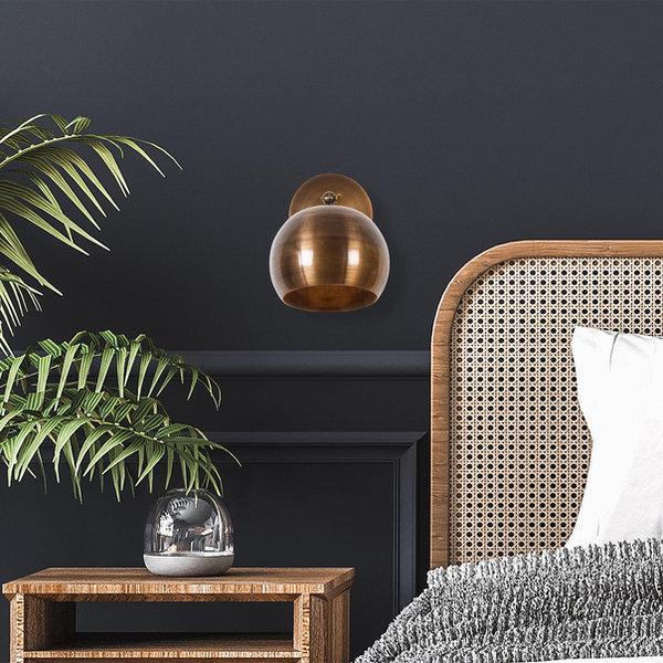 opviq LustraVibe CopperGlow Wall Lamp | Opviq