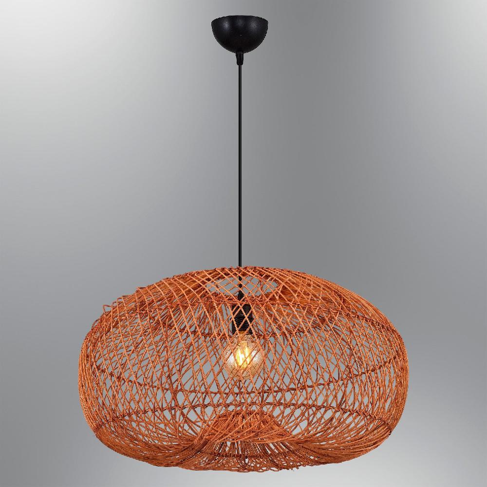opviq LustraVibe OakGlow Chandelier | Opviq