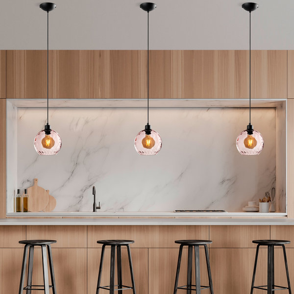 Opviq LustraVibe Pink Elegance Chandelier | Opviq