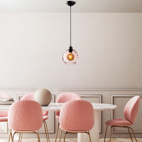 opviq LustraVibe Pink Elegance Chandelier | Opviq