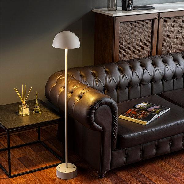 opviq LustraVibe: Radiant Metal Glow Lamp | Opviq