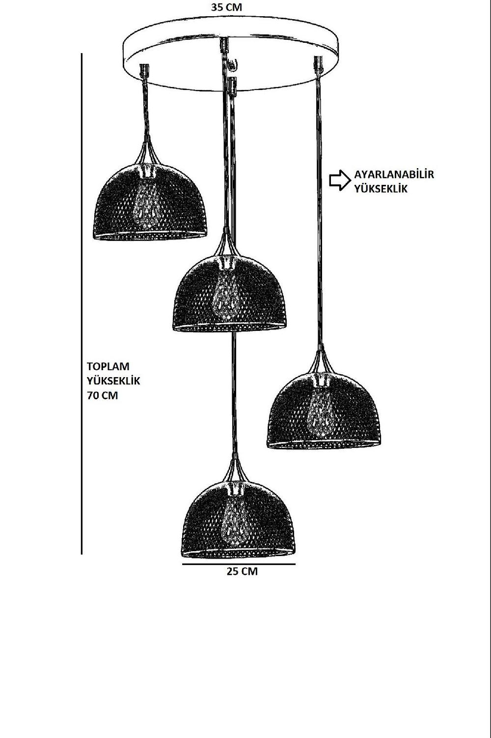 Opviq LustraVogue Antique Black Chandelier | Opviq