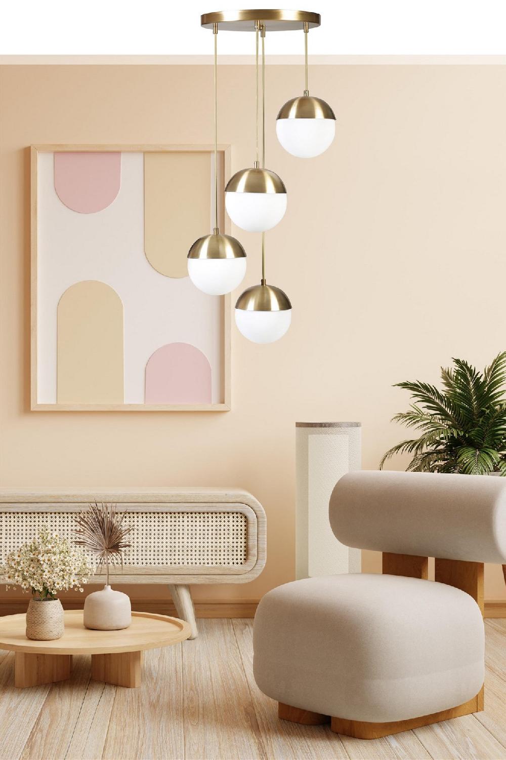 opviq LustraVogue Antique Halo Chandelier | Opviq