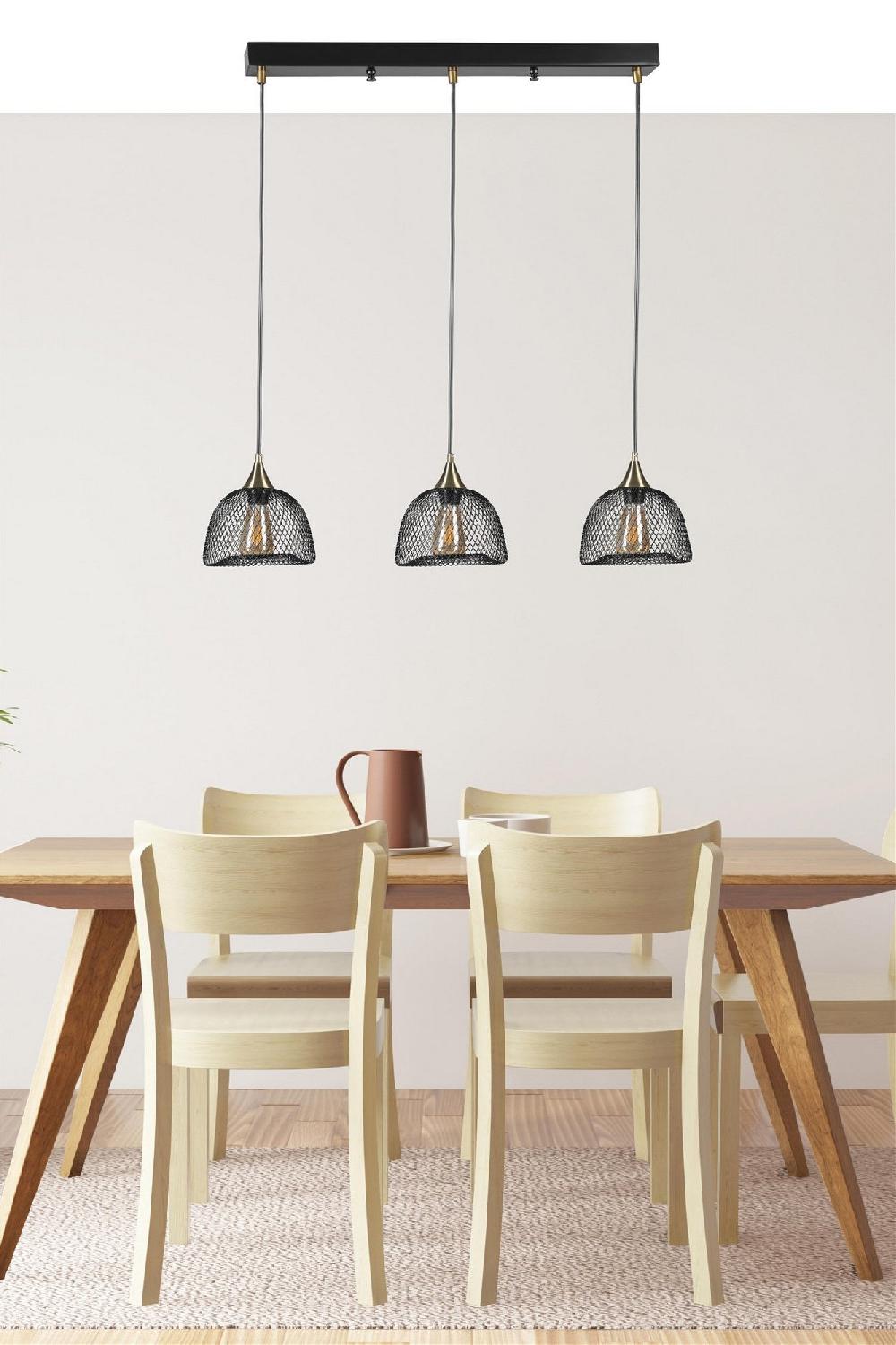 opviq Lustre Noir Elegance Chandelier | Opviq