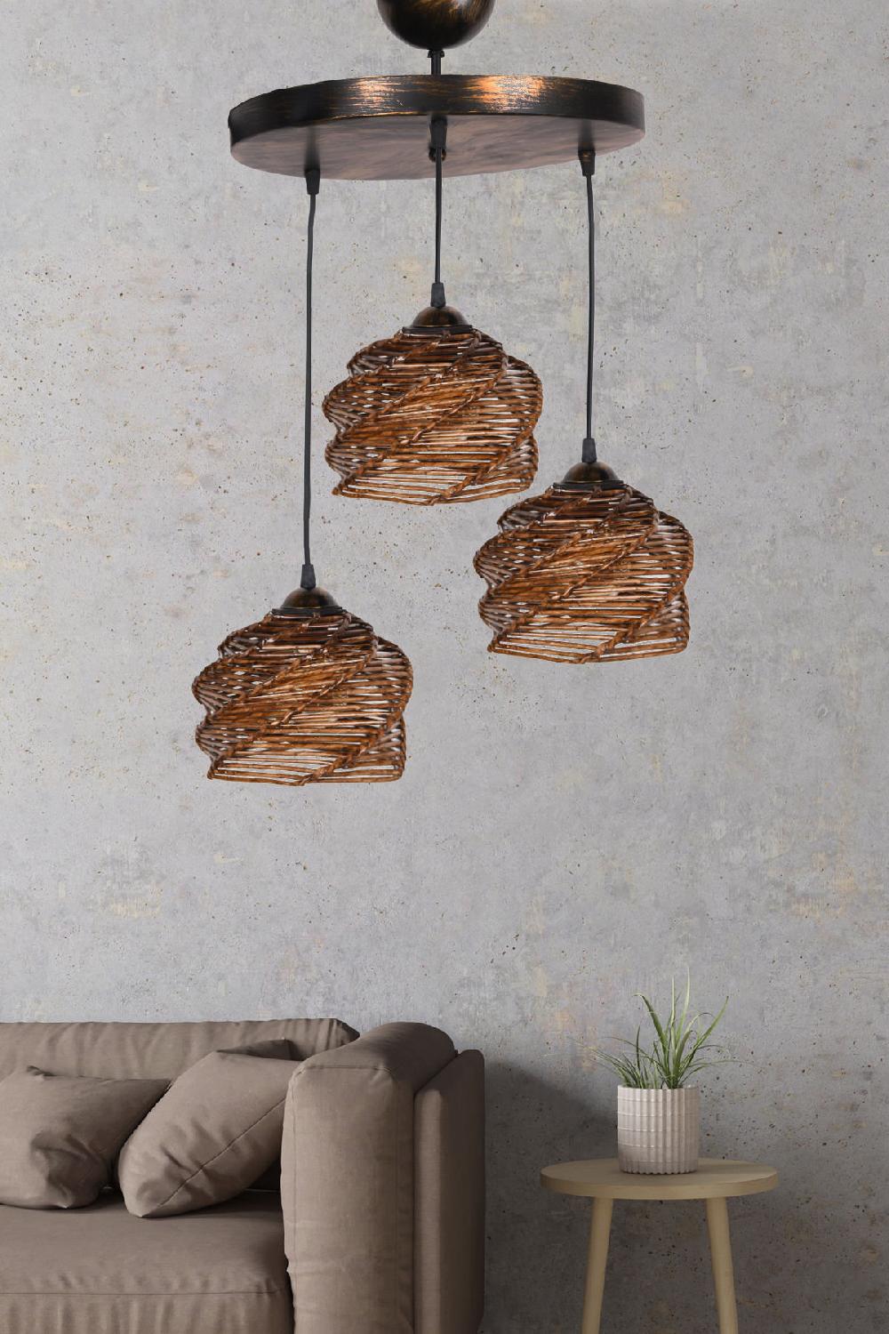opviq LustreBoho: Rustic Elegance Chandelier | Opviq