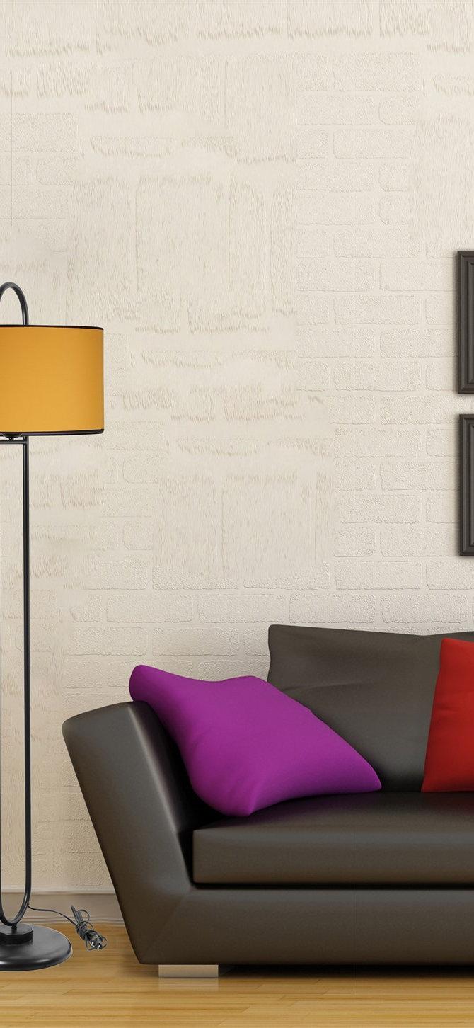 opviq LustreBreeze Mustard Glow Floor Lamp | Opviq