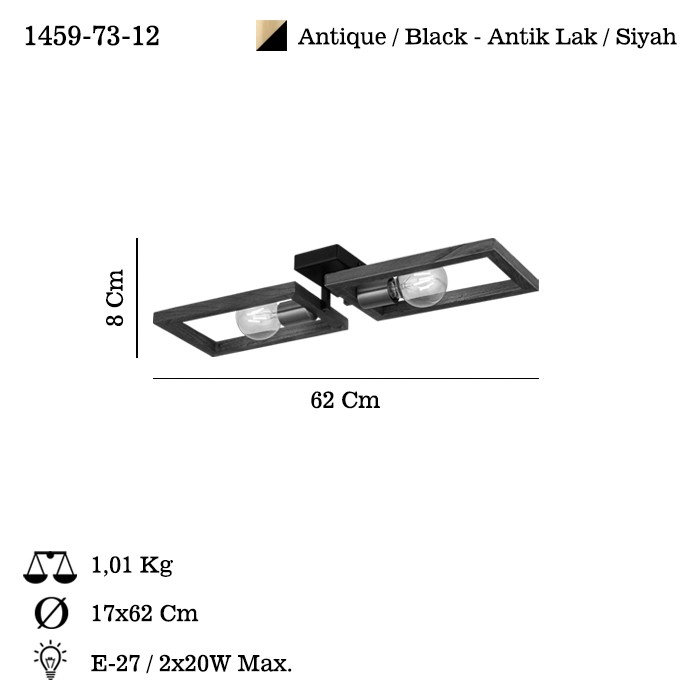 Opviq LustreCraft Noir Elegance Chandelier | Opviq