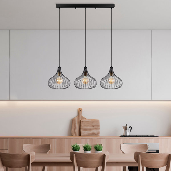 Opviq LustreForge Noir Industrial Chandelier | Opviq