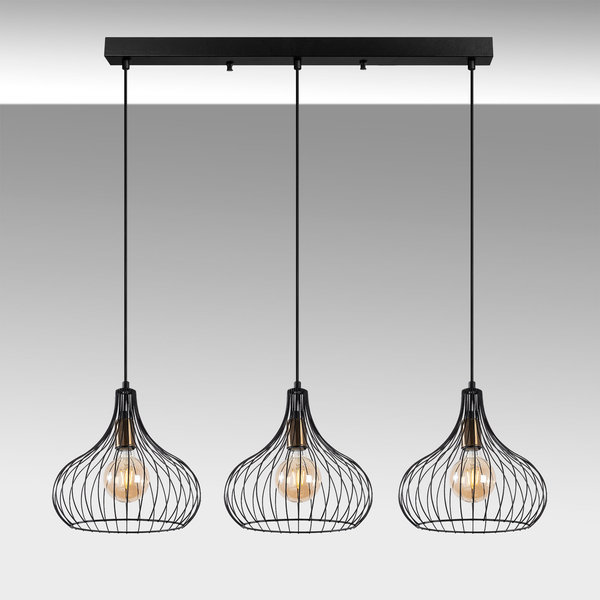 Opviq LustreForge Noir Industrial Chandelier | Opviq