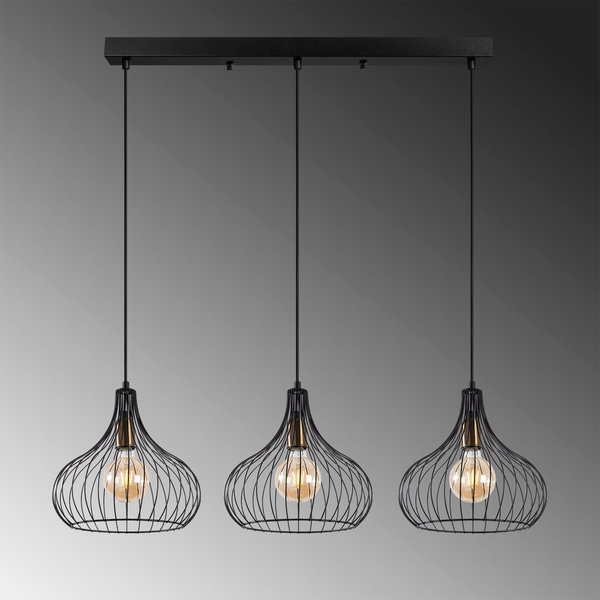 Opviq LustreForge Noir Industrial Chandelier | Opviq