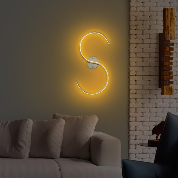 Opviq LustreLoom Chrome Wall Light | Opviq