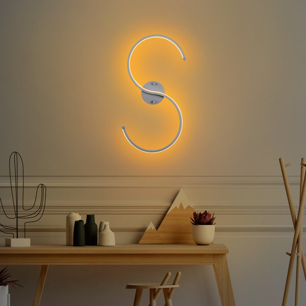 Opviq LustreLoom Chrome Wall Light | Opviq