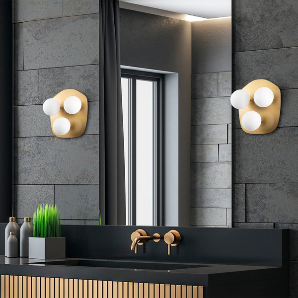 Opviq LustreLoom Glam Wall Sconce | Opviq