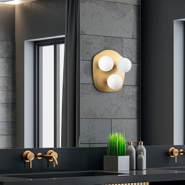 opviq LustreLoom Glam Wall Sconce | Opviq