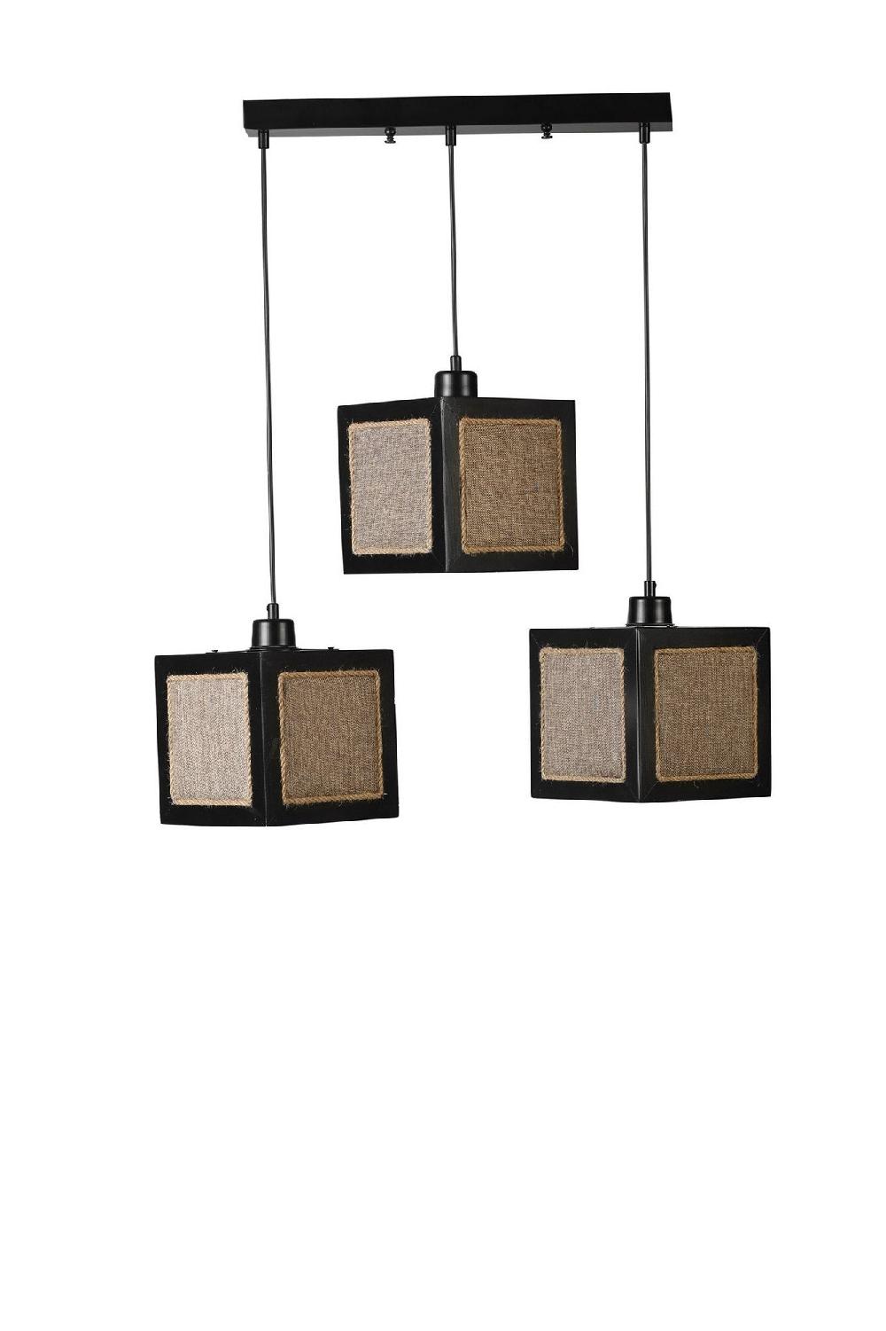 Opviq LustreLoom RattanGlow Chandelier | Opviq