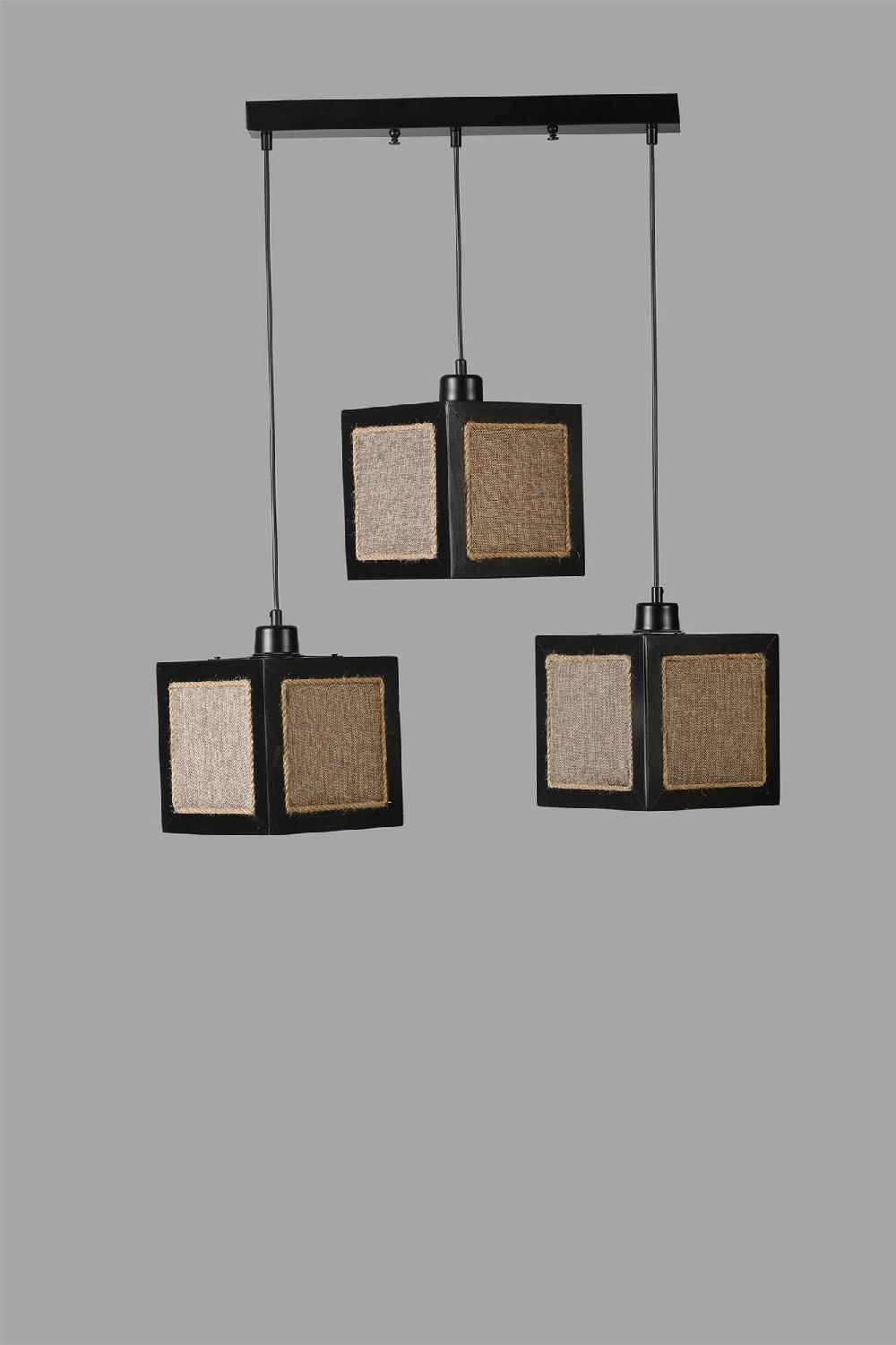 Opviq LustreLoom RattanGlow Chandelier | Opviq