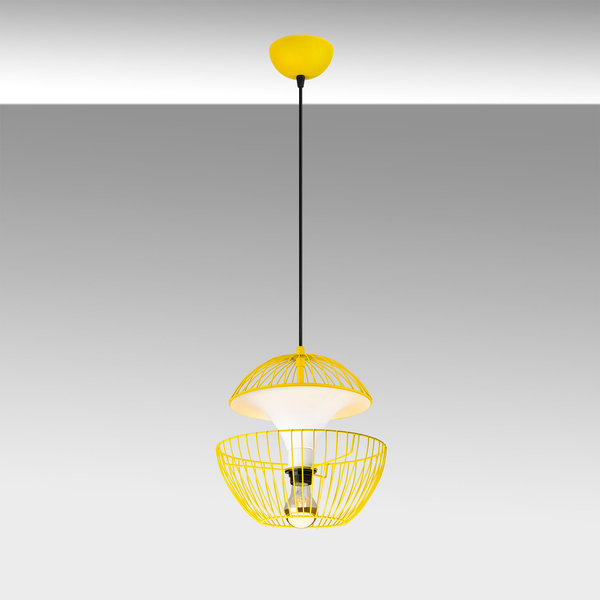Opviq LustreLoom Yellow Elegance Chandelier | Opviq