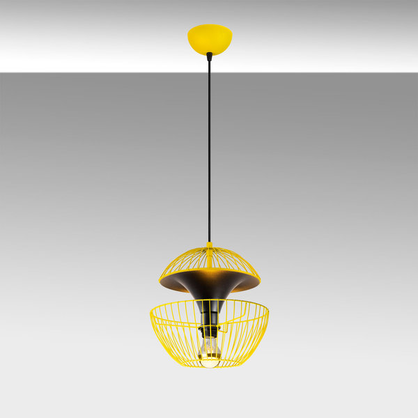 Opviq LustreLoom Yellow Elegance Chandelier | Opviq