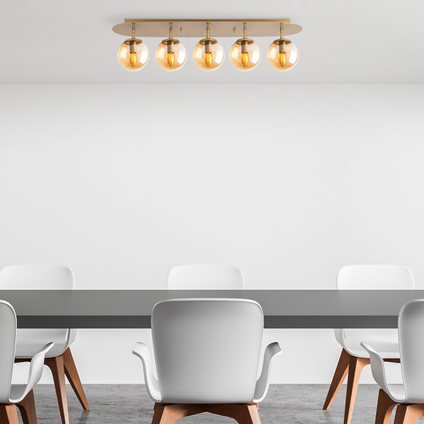 Opviq LustreLux CopperSphere Chandelier | Opviq