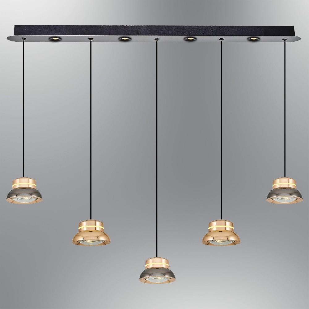 Opviq LustreLuxe: Platinum Glow Chandelier | Opviq